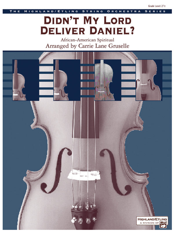 Didn't My Lord Deliver Daniel?: String Bass Sheet Music Preview