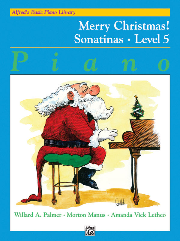 Alfred's Basic Piano Library: Merry Christmas! Book 5, Sonatinas Sheet Music Preview