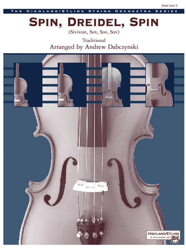 Spin, Dreidel, Spin: 1st Violin Sheet Music Preview