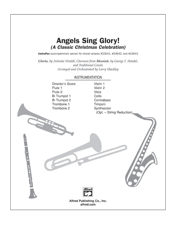 Angels Sing Glory! (A Classic Christmas Celebration) Cover Image