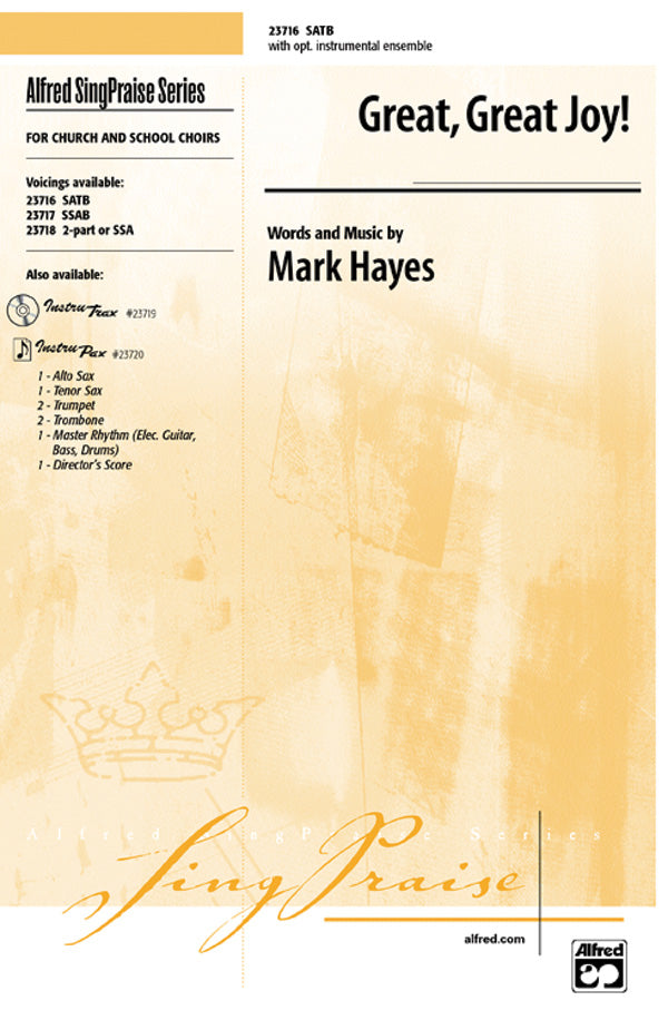 Great, Great Joy! Cover Image