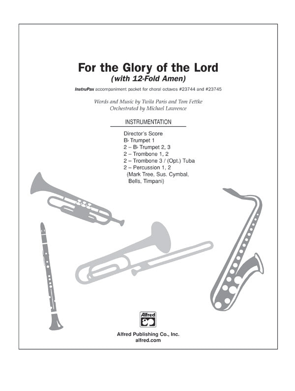 For the Glory of the Lord Cover Image