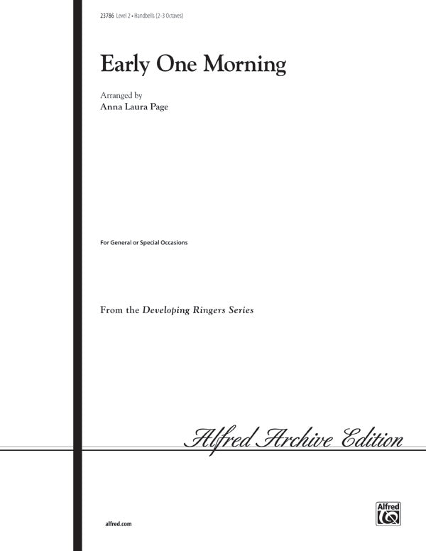 Early One Morning Cover Image