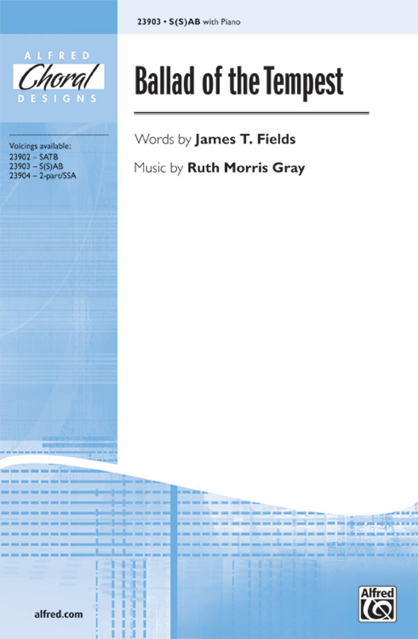 Ballad of the Tempest Sheet Music Preview