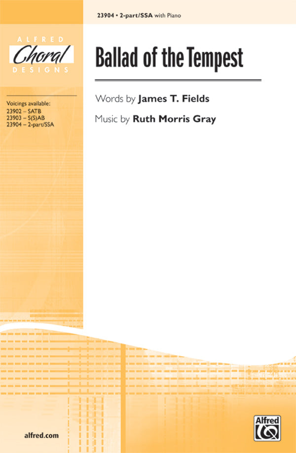 Ballad of the Tempest Sheet Music Preview