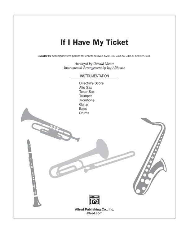If I Have My Ticket: Drums Sheet Music Preview