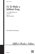 O, to Make a Jubilant Song Cover Image