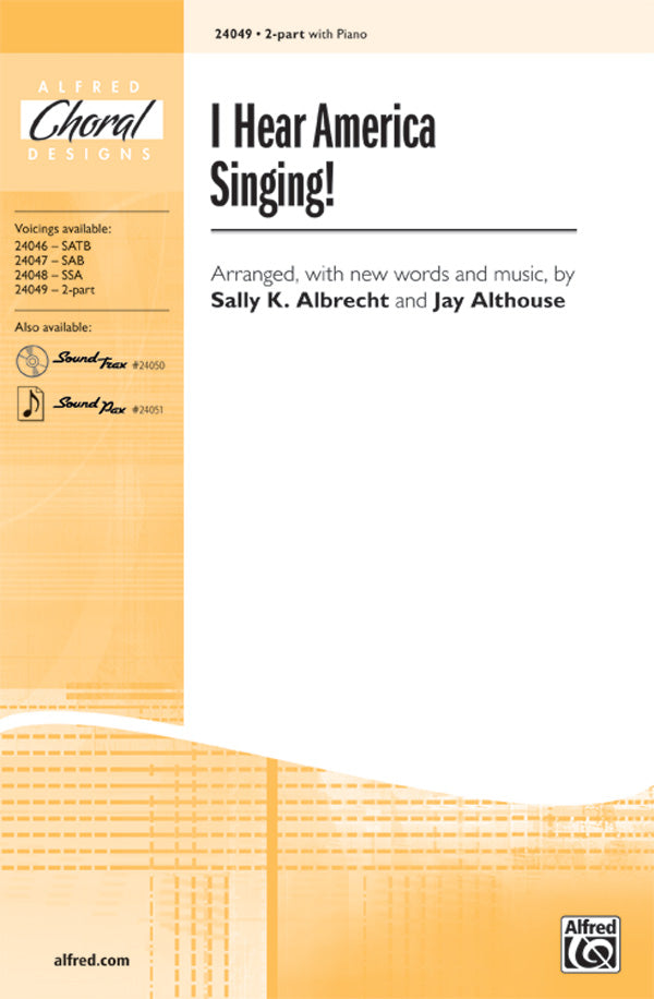 I Hear America Singing! Sheet Music Preview