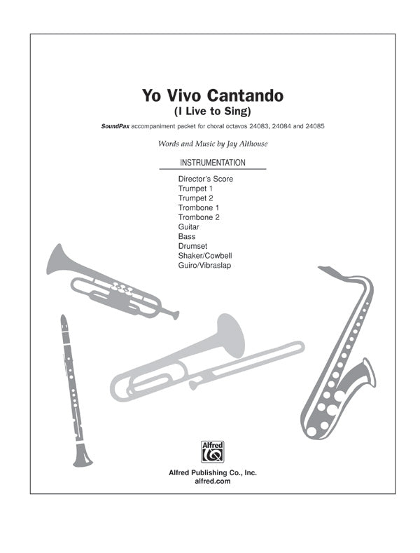 Yo Vivo Cantando Cover Image