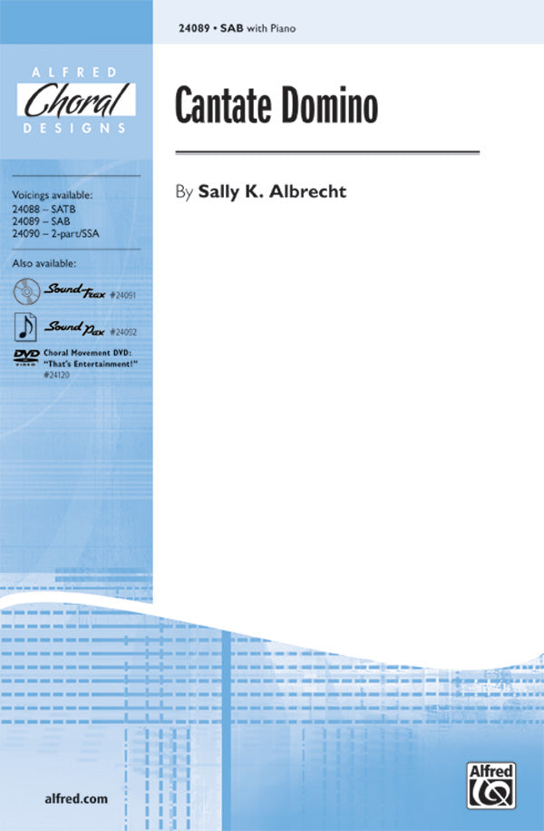 Cantate Domino Sheet Music Preview