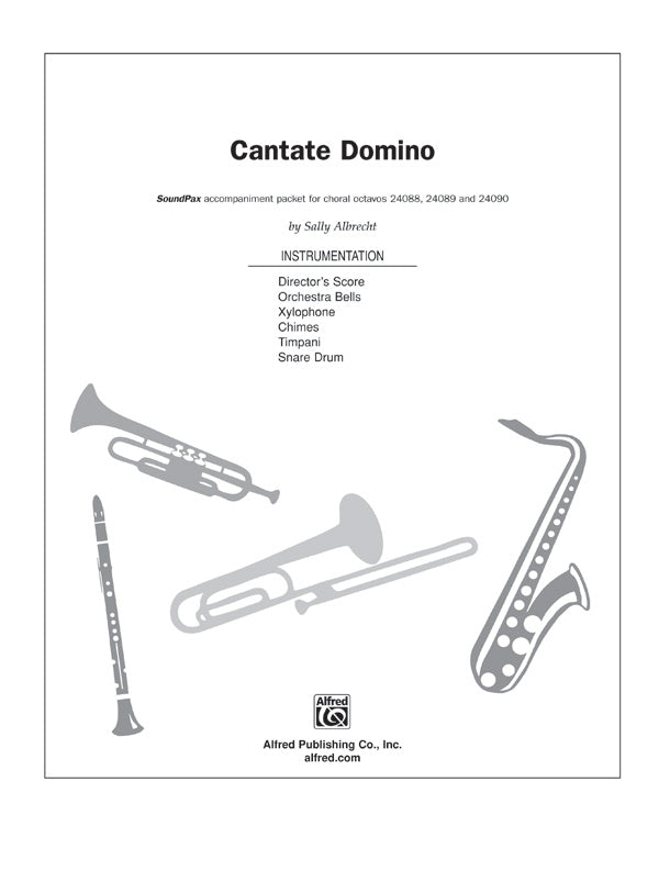 Cantate Domino: Chimes Sheet Music Preview