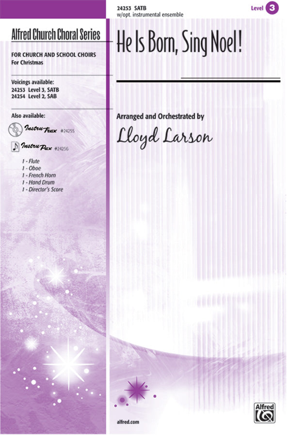 He Is Born, Sing Noel! Cover Image