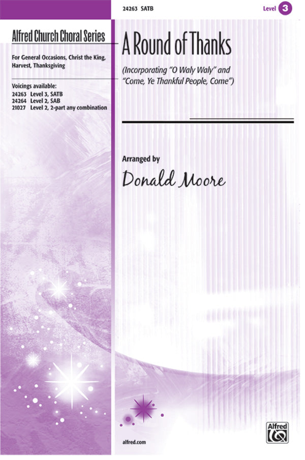 A Round of Thanks Cover Image