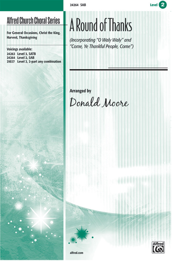 A Round of Thanks Cover Image