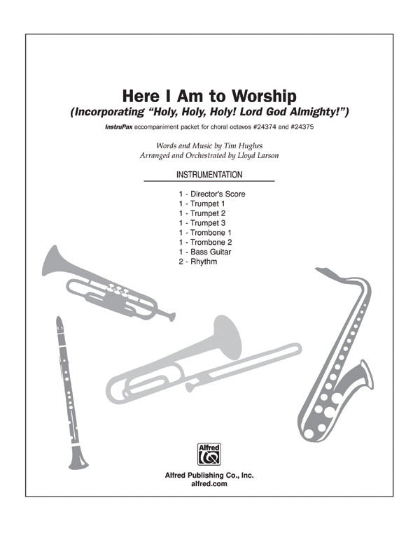 Here I Am to Worship Cover Image