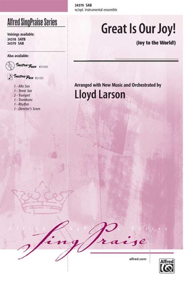 Great Is Our Joy! Cover Image