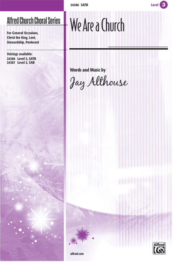 We Are a Church Cover Image