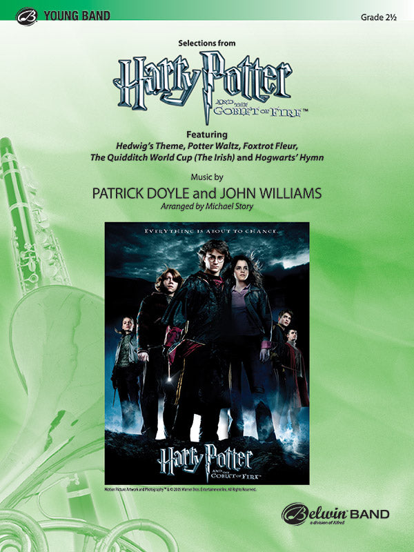 Harry Potter and the Goblet of Fire, Selections from: Score Sheet Music Preview