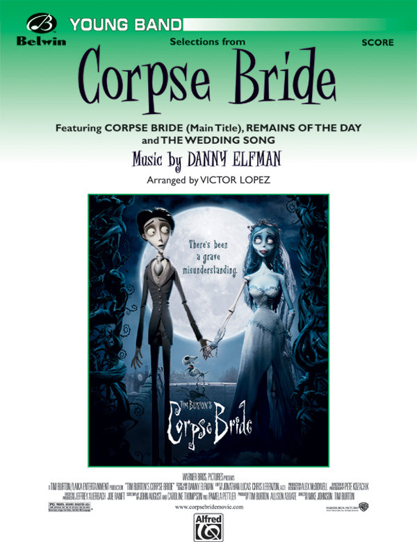 Corpse Bride, Selections from: 1st Trombone Sheet Music Preview