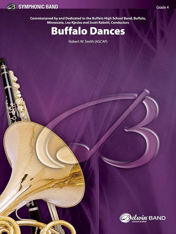 Buffalo Dances: 1st B-flat Clarinet Sheet Music Preview