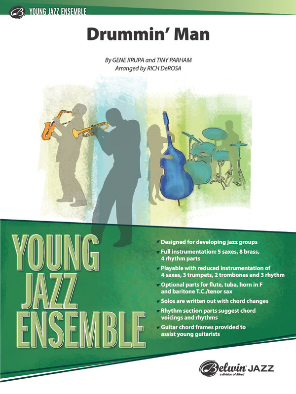Drummin' Man: Piano Accompaniment Sheet Music Preview