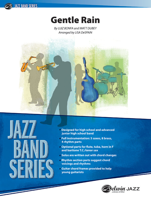 Gentle Rain: 2nd B-flat Tenor Saxophone Sheet Music Preview
