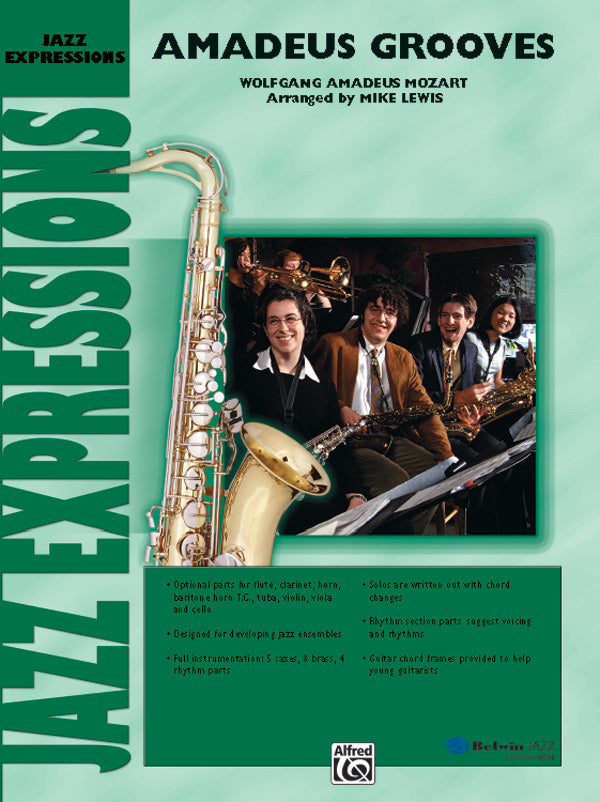 Amadeus Grooves: 4th Trombone Sheet Music Preview