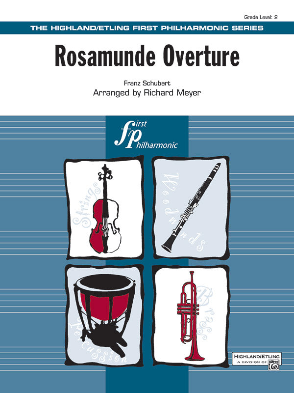 Rosamunde Overture: 1st Percussion Sheet Music Preview