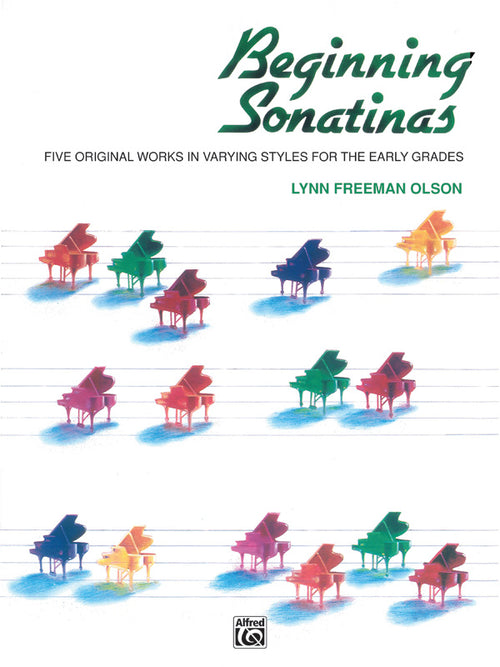 Beginning Sonatinas: Five Original Works in Varying Styles for the Early Grades Sheet Music Preview