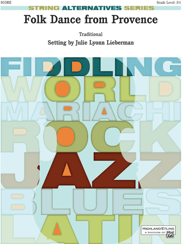 Folk Dance from Provence: 2nd Violin Sheet Music Preview