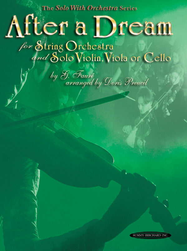 After a Dream: Solo Viola Sheet Music Preview