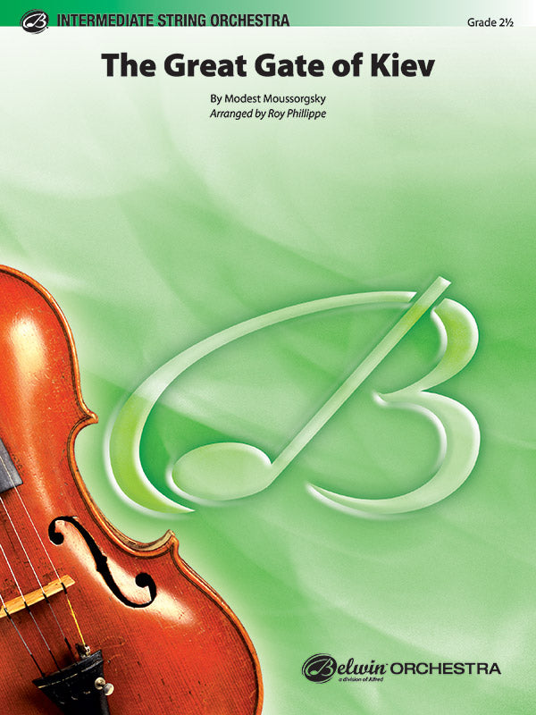 The Great Gate of Kiev: Cello Sheet Music Preview