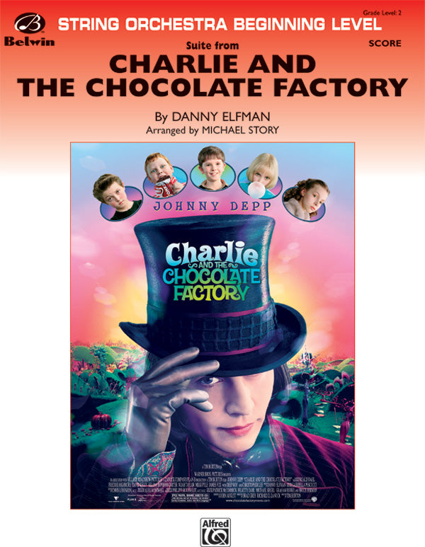Charlie and the Chocolate Factory, Suite from: Cello Sheet Music Preview