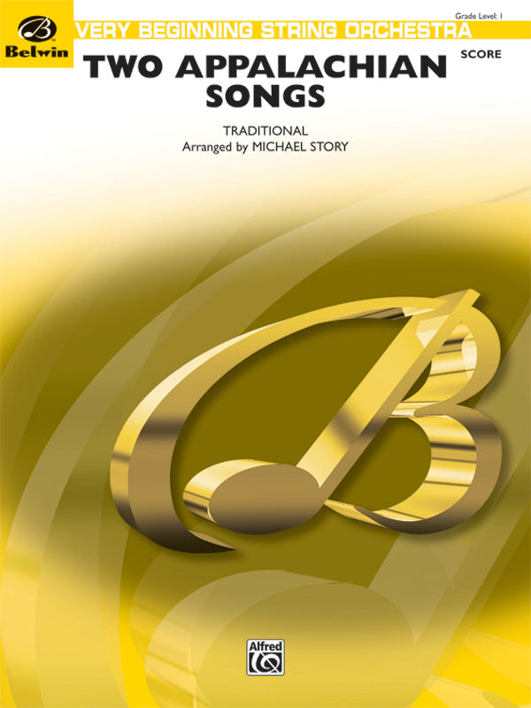 Two Appalachian Songs: String Bass Sheet Music Preview