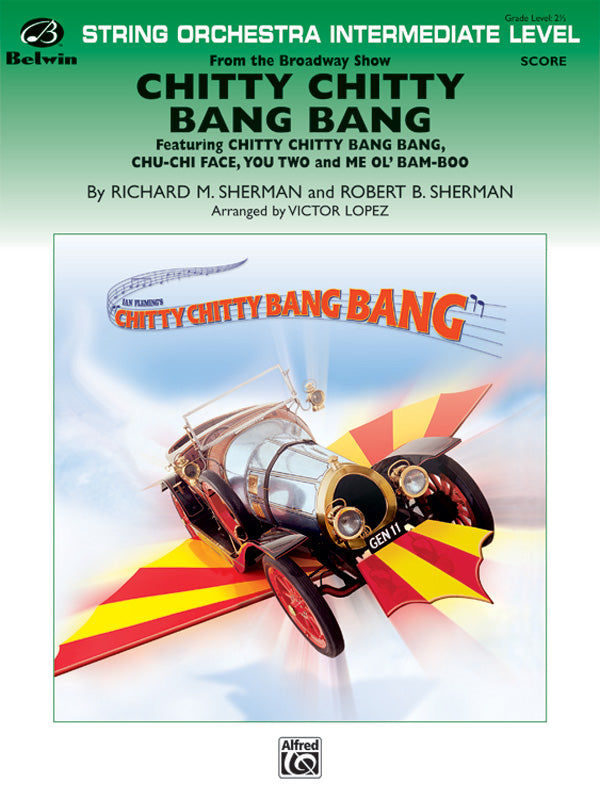 Chitty Chitty Bang Bang: 3rd Violin (Viola [TC]) Sheet Music Preview