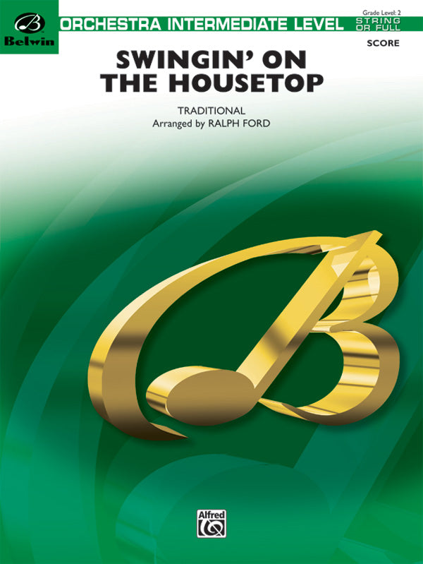 Swingin' on the Housetop: 2nd Percussion Sheet Music Preview