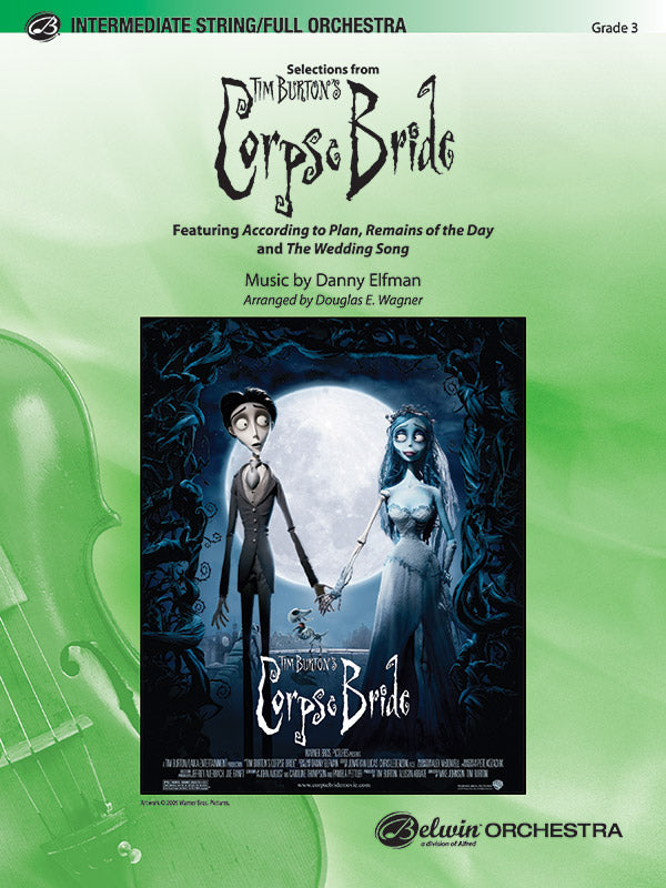 Corpse Bride, Selections from Tim Burton's: String Bass Sheet Music Preview