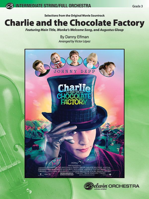 Charlie and the Chocolate Factory, Selections from: 1st B-flat Clarinet Sheet Music Preview
