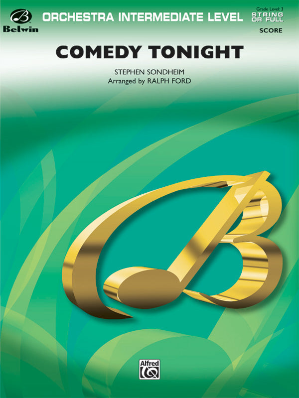 Comedy Tonight: 1st B-flat Clarinet Sheet Music Preview