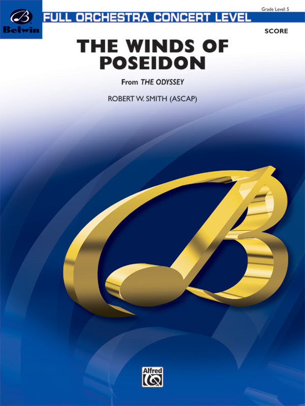 The Winds of Poseidon: 1st B-flat Clarinet Sheet Music Preview