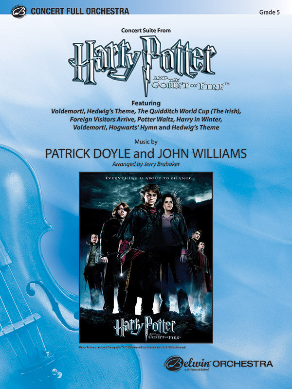 Harry Potter and the Goblet of Fire,™ Concert Suite from: 2nd Percussion Sheet Music Preview