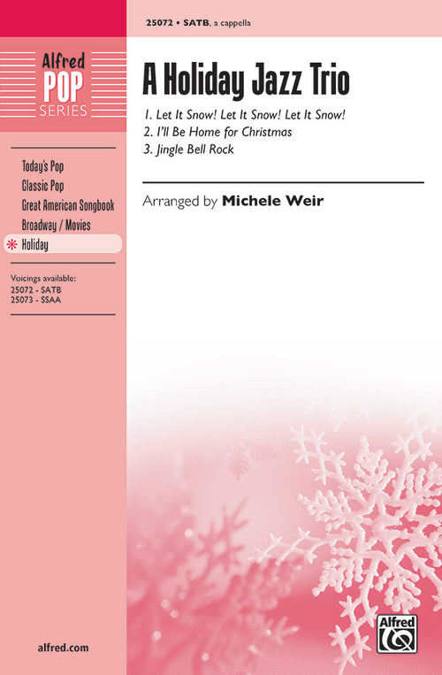 A Holiday Jazz Trio Sheet Music Preview