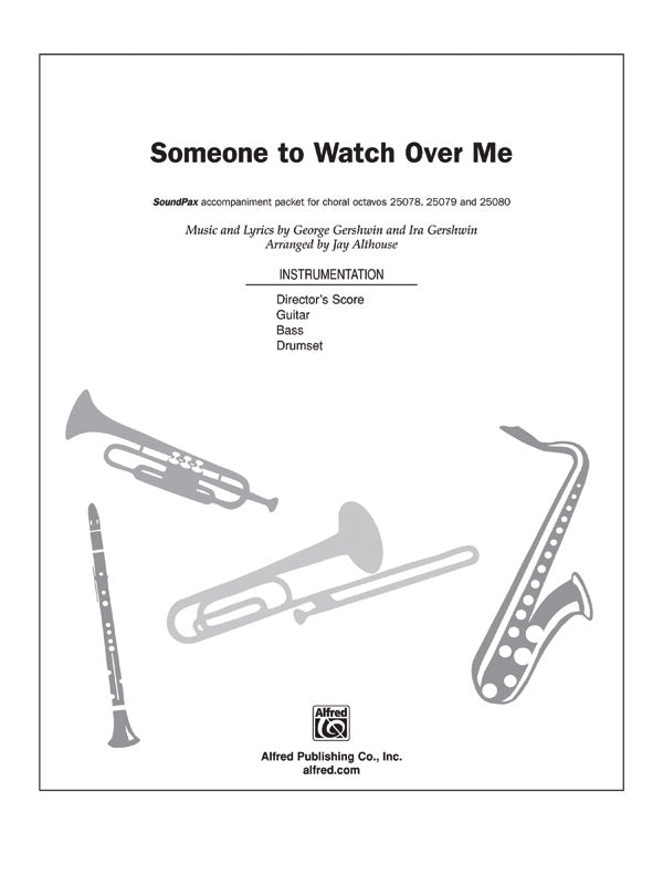 Someone to Watch Over Me: Drums Sheet Music Preview