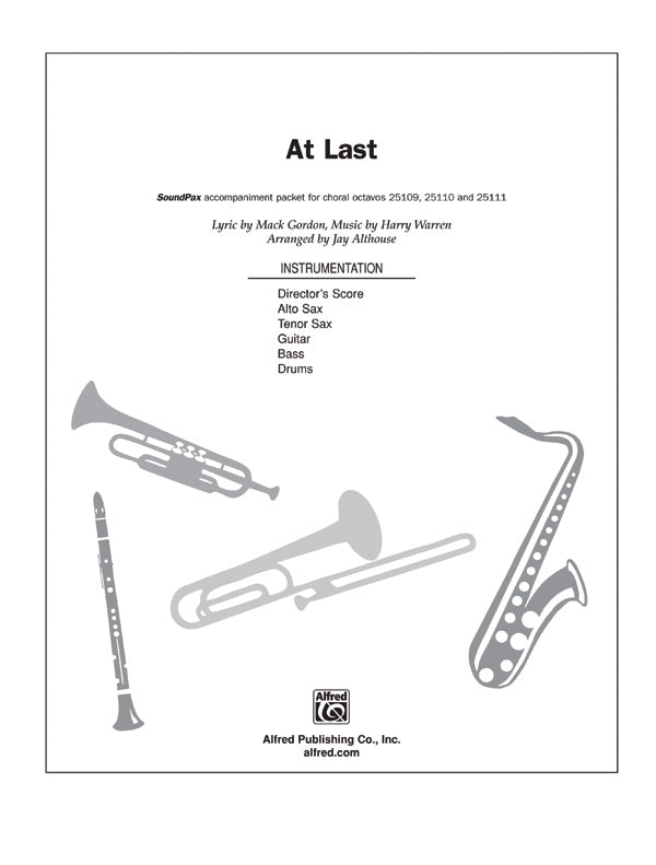 At Last: String Bass Sheet Music Preview