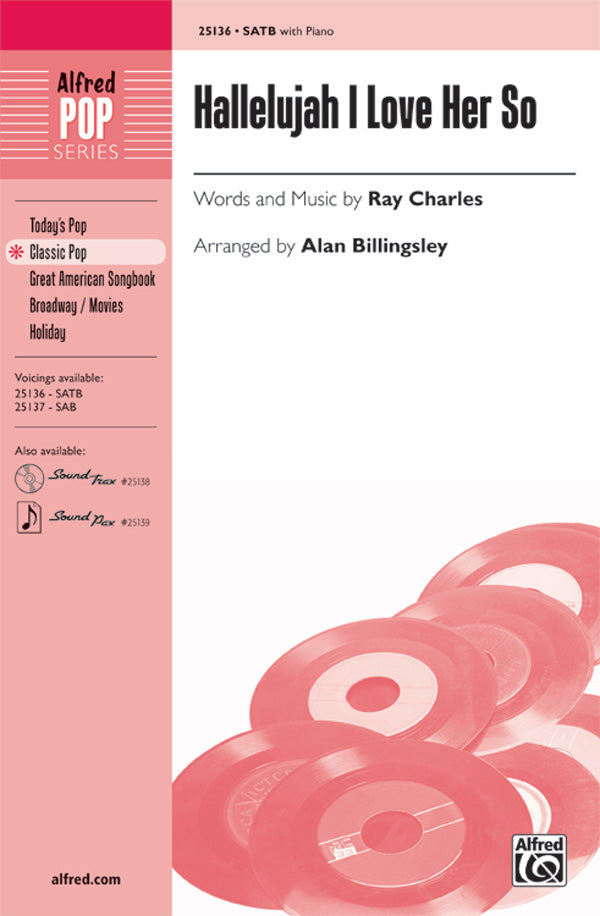 Hallelujah I Love Her So Sheet Music Preview