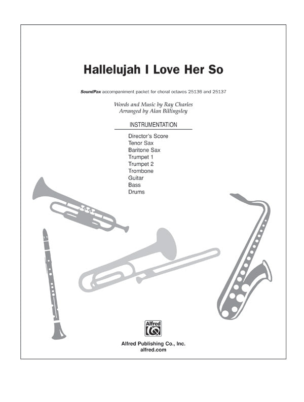 Hallelujah I Love Her So: Score Sheet Music Preview