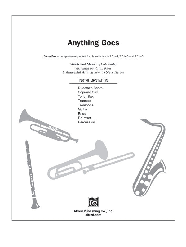 Anything Goes (from the musical Anything Goes): 1st B-flat Trumpet Sheet Music Preview