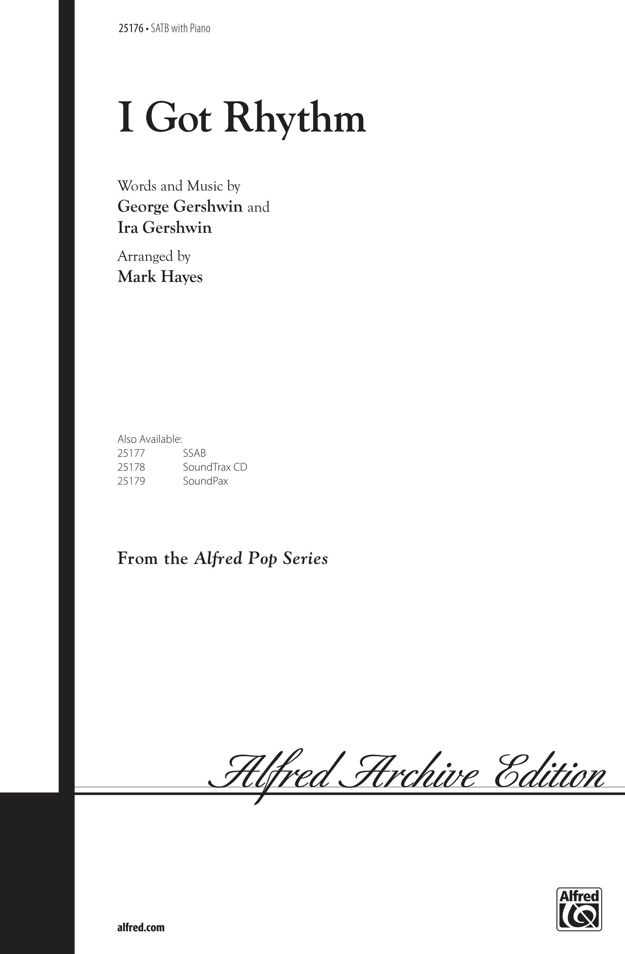 I Got Rhythm Sheet Music Preview
