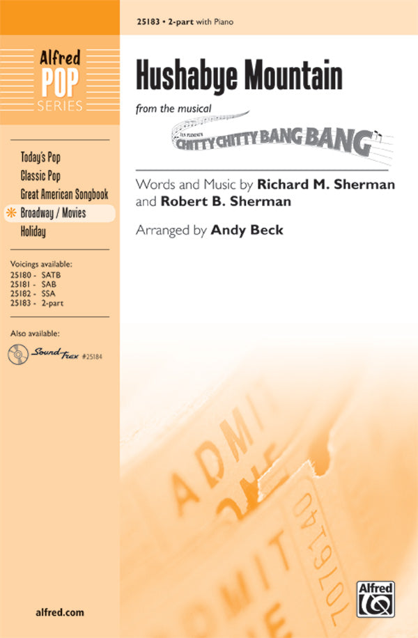 Hushabye Mountain Sheet Music Preview