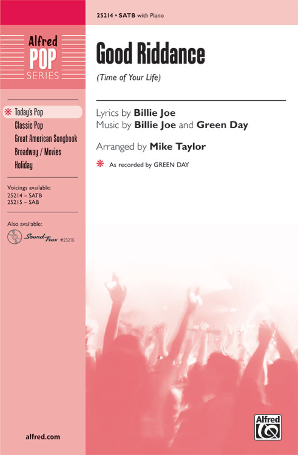 Good Riddance (Time of Your Life) Sheet Music Preview